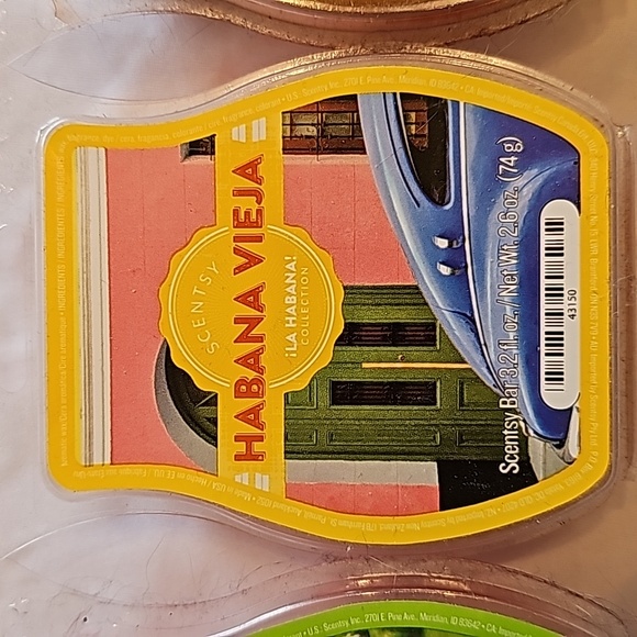 Scentsy !La Habana! Collection 4 bricks - Picture 3 of 5